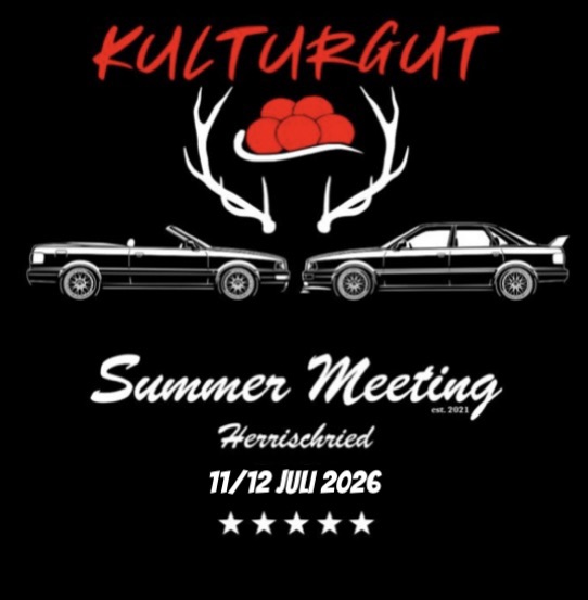 4. Summer Meeting 2026 Audi Cabrio meets Audi Quattro B4